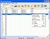 Screenshot of Junk Mail Remover 1.1