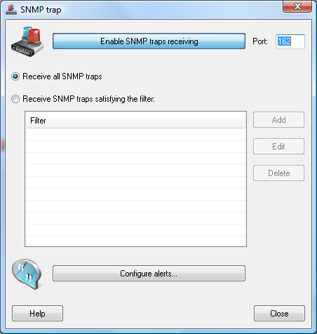 SNMP traps