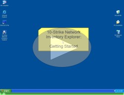 Watch video: Getting started with 10-Strike Network Inventory Explorer: Gathering Inventory Data Using WMI