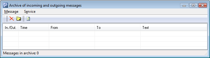 network messages archive