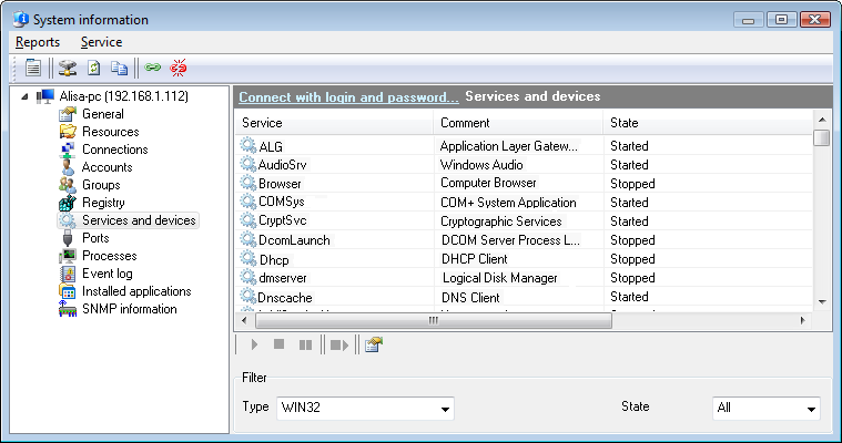 Remote service and devices