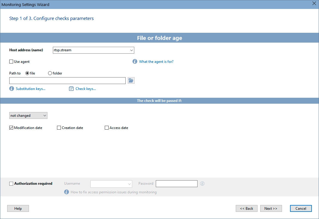 File Age/Date Monitoring