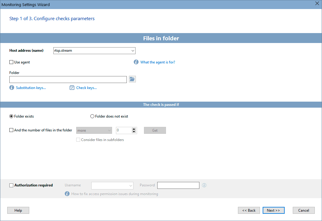 Folder Existence Monitoring