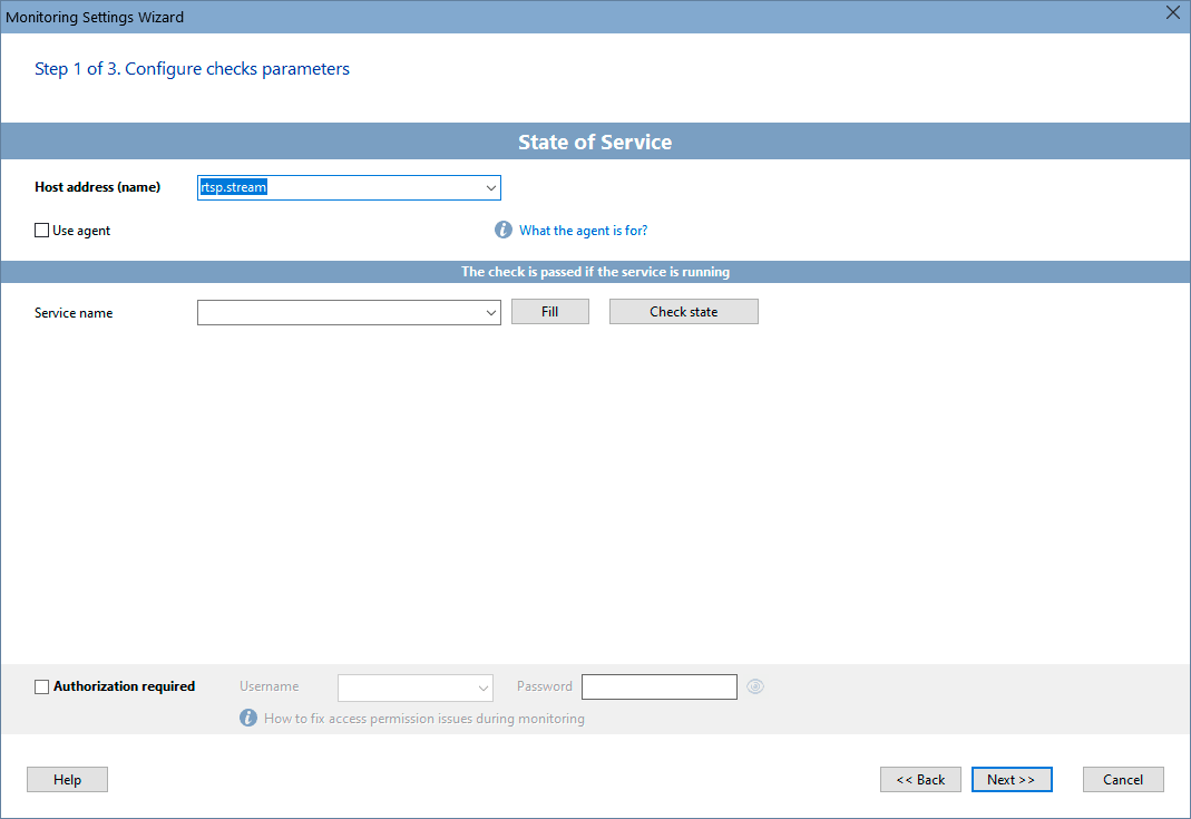 Service State Monitoring