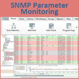 SNMP parameter monitoring