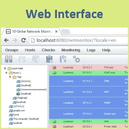 Web interface
