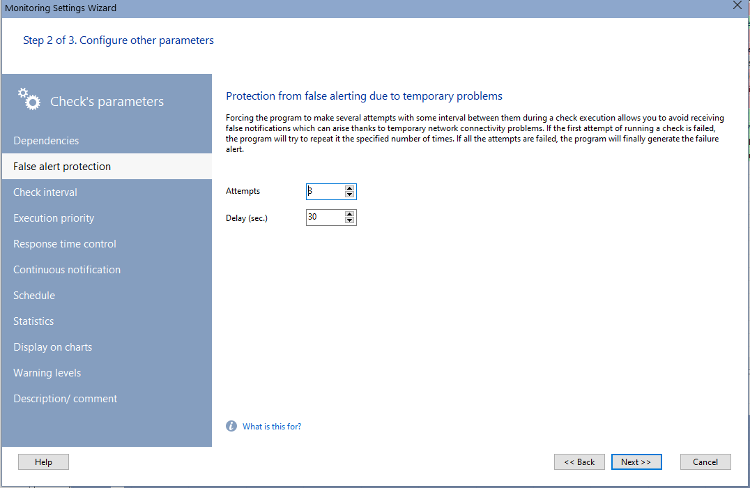 protection against false failure detection