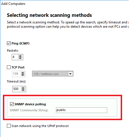 Scanning IP address range