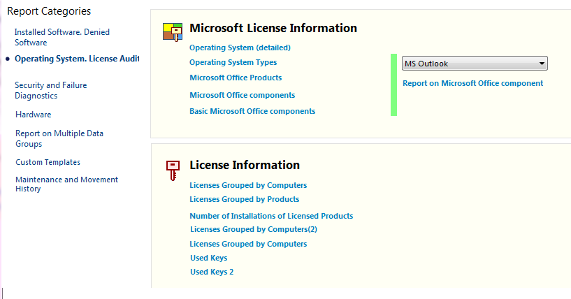 license information Microsoft
