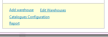warehouse accounting