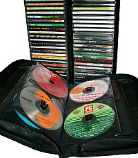 CD wallet and disk storage