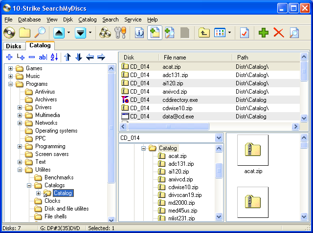 File Catalog